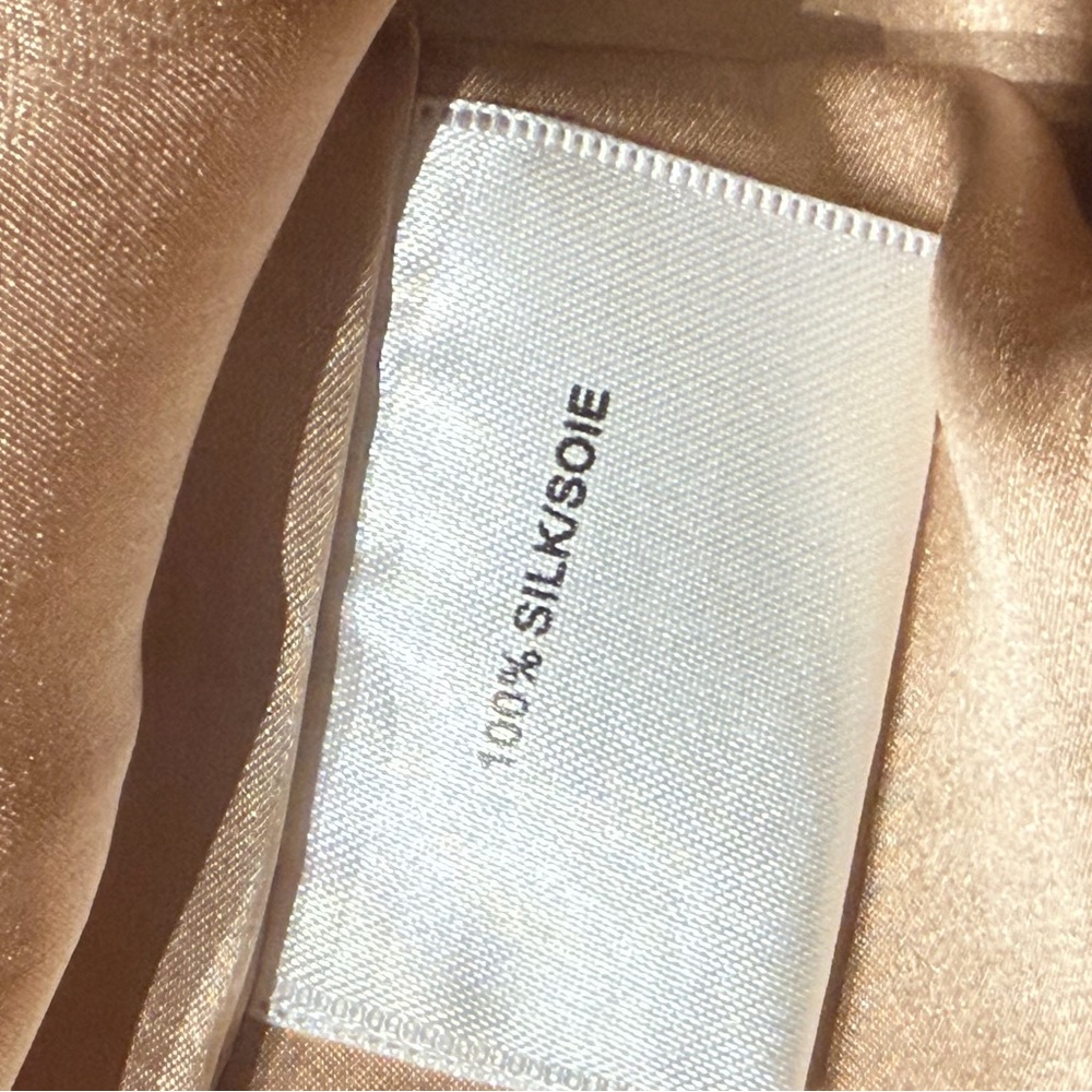 VINTAGE-Bergdorf Goodman -100% SILK Bubble Skirt with Black Waistband - Skirt - Picture 5 of 5